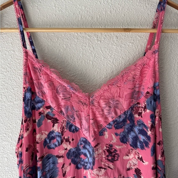 FREE PEOPLE Intimately Free People First Date Printed Maxi Slip Dress - Picture 7 of 14